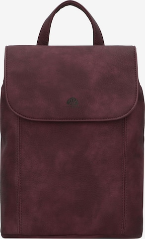 GREENBURRY Rucksack 'Mad'l Dasch' in Rot: Vorderseite