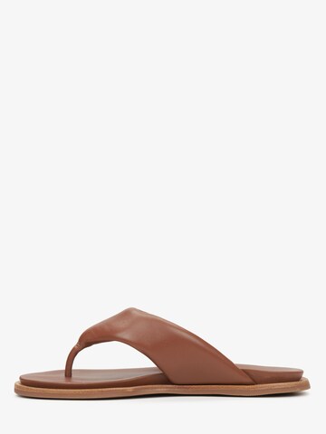 Estro - Sandalias de dedo '556017' en marrón