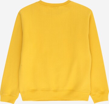 Sweat UNITED COLORS OF BENETTON en jaune