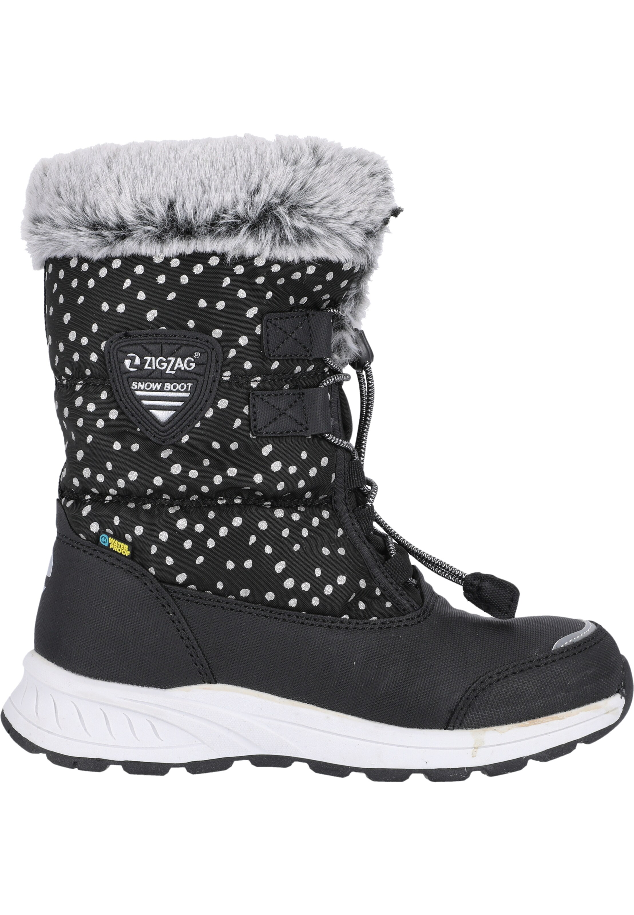 ZigZag Snow Boots 'Wesend' in Black