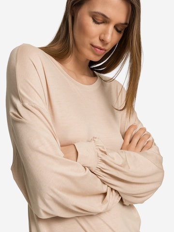 Hanro Slaapshirt in Beige