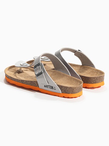 Bayton T-bar sandals 'Suryia' in Silver