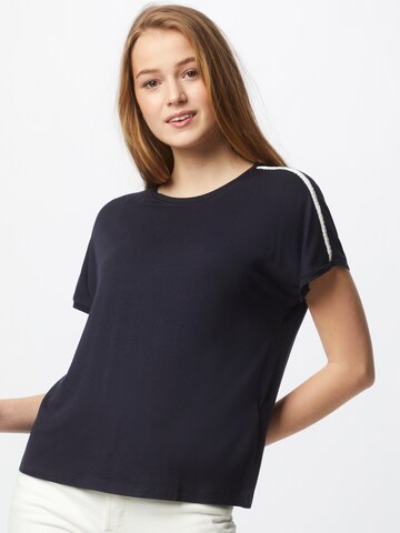 T-shirt 'SALLY' ONLY en bleu : devant