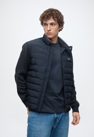 Jack & Jones Premium Prehodna jakna 'JPRBLUGARRY' | modra barva