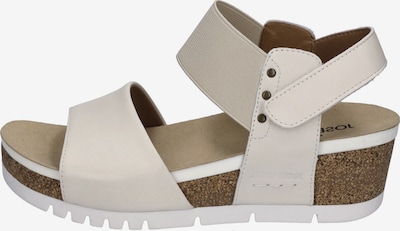 JOSEF SEIBEL Sandale 'Quinn 09' in creme, Produktansicht