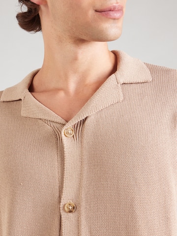 Vestes en maille TOPMAN en beige