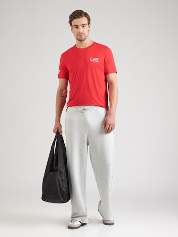 EA7 Emporio Armani Functioneel shirt in Rood