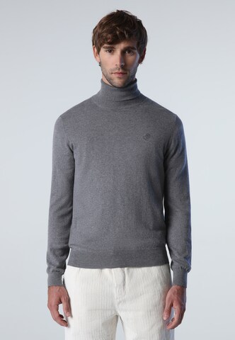 North Sails Pullover in Grau: predná strana