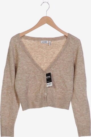 WEEKDAY Sweater & Cardigan in S in Beige: front