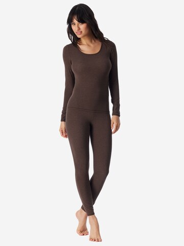 Maillot de corps ' Personal Fit ' SCHIESSER en marron