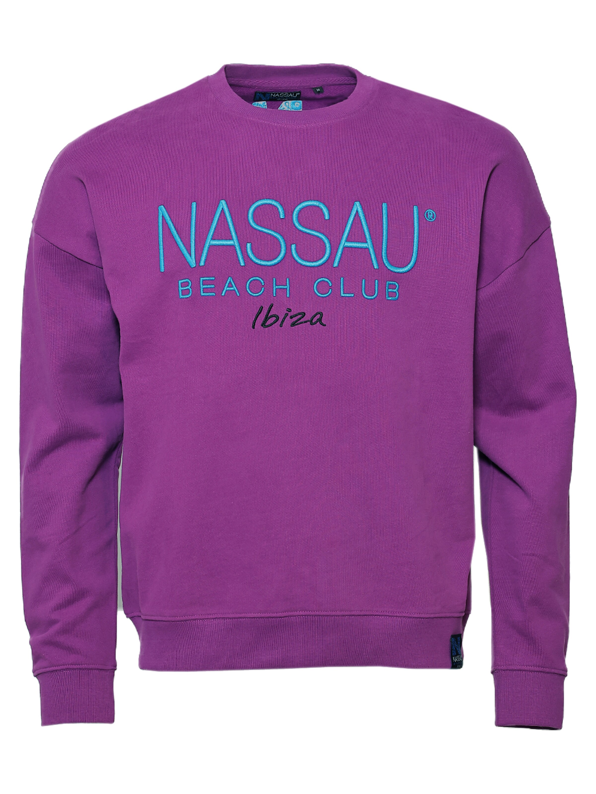 NASSAU Beach Club Sweatshirt in Lila: Vorderseite