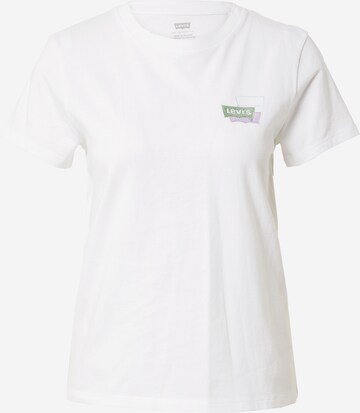 LEVI'S ® Shirt 'The Perfect Tee' in Wit: voorkant