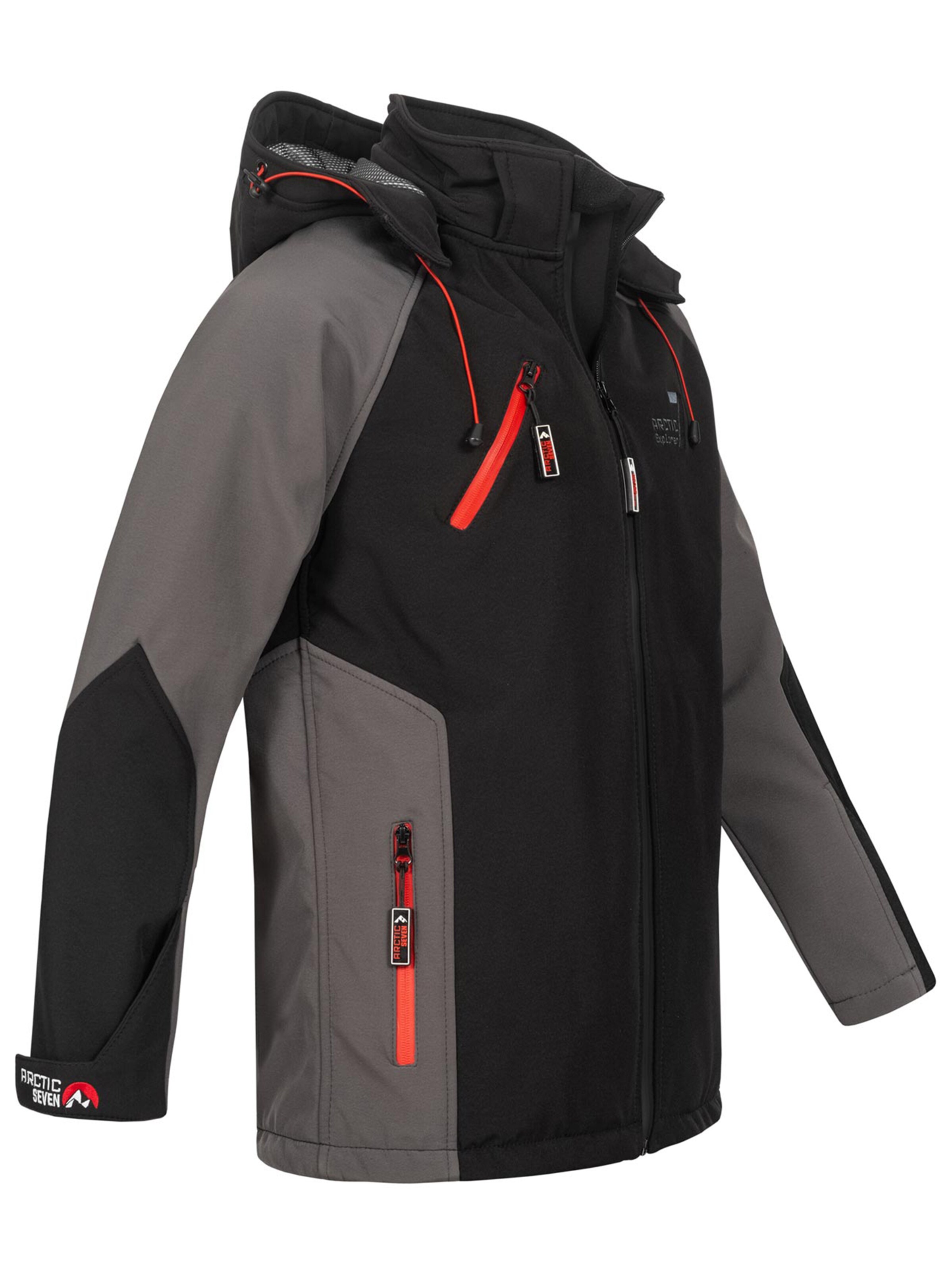 Arctic Seven Functionele jas in Zwart