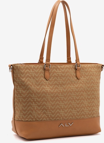 Shopper di Alviero Martini in marrone: frontale
