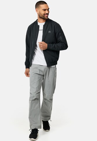 INDICODE JEANS Tussenjas ' Maxim ' in Zwart