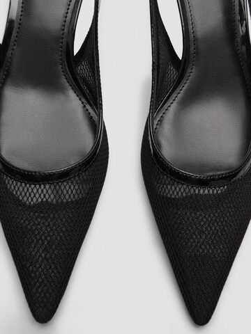 MANGO Slingback pumps 'HONEY' in Black