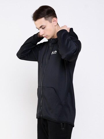 neverover Sportovní bunda 'Core Zipup Hoodie' – černá