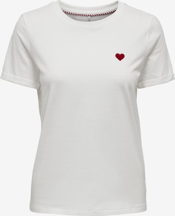 ONLY Shirt 'KITA' in White: front