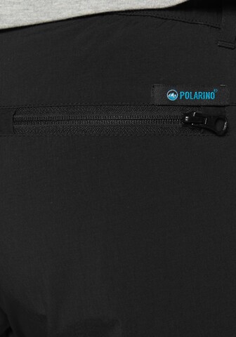 POLARINO Regular Hose in Schwarz