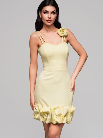 Ombre Evening dress in Yellow
