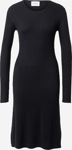BLUE SEVEN Knitted dress in Black: front