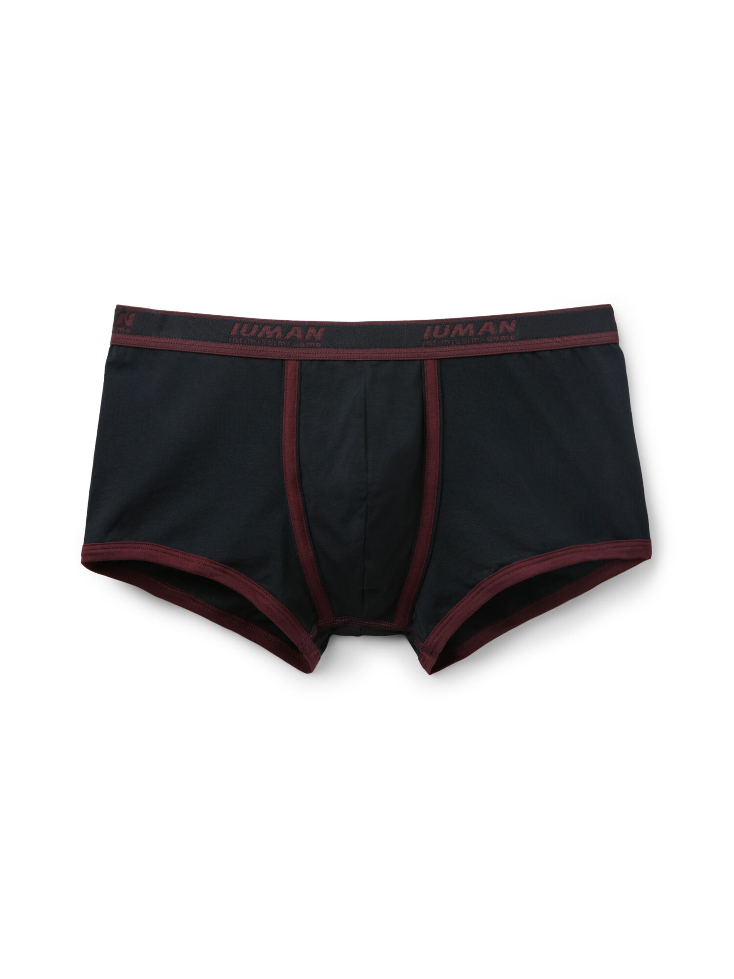 IUMAN Intimissimi Uomo Boxer shorts in Black: front