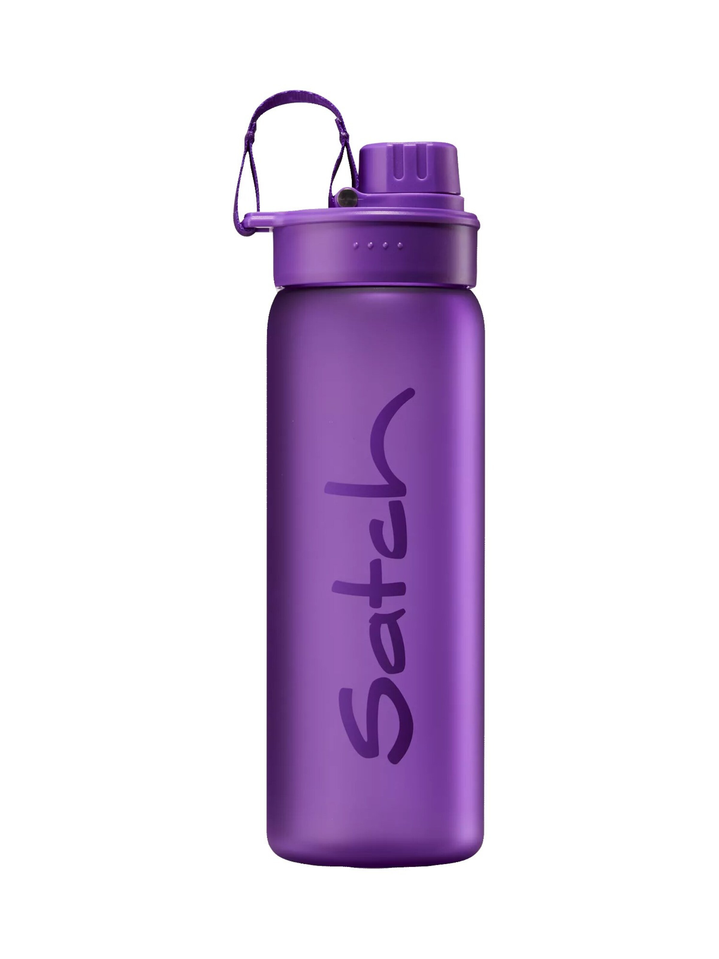 Satch Drinking Bottle 'Trinkflasche Sport Trinkflasche' in Purple: front