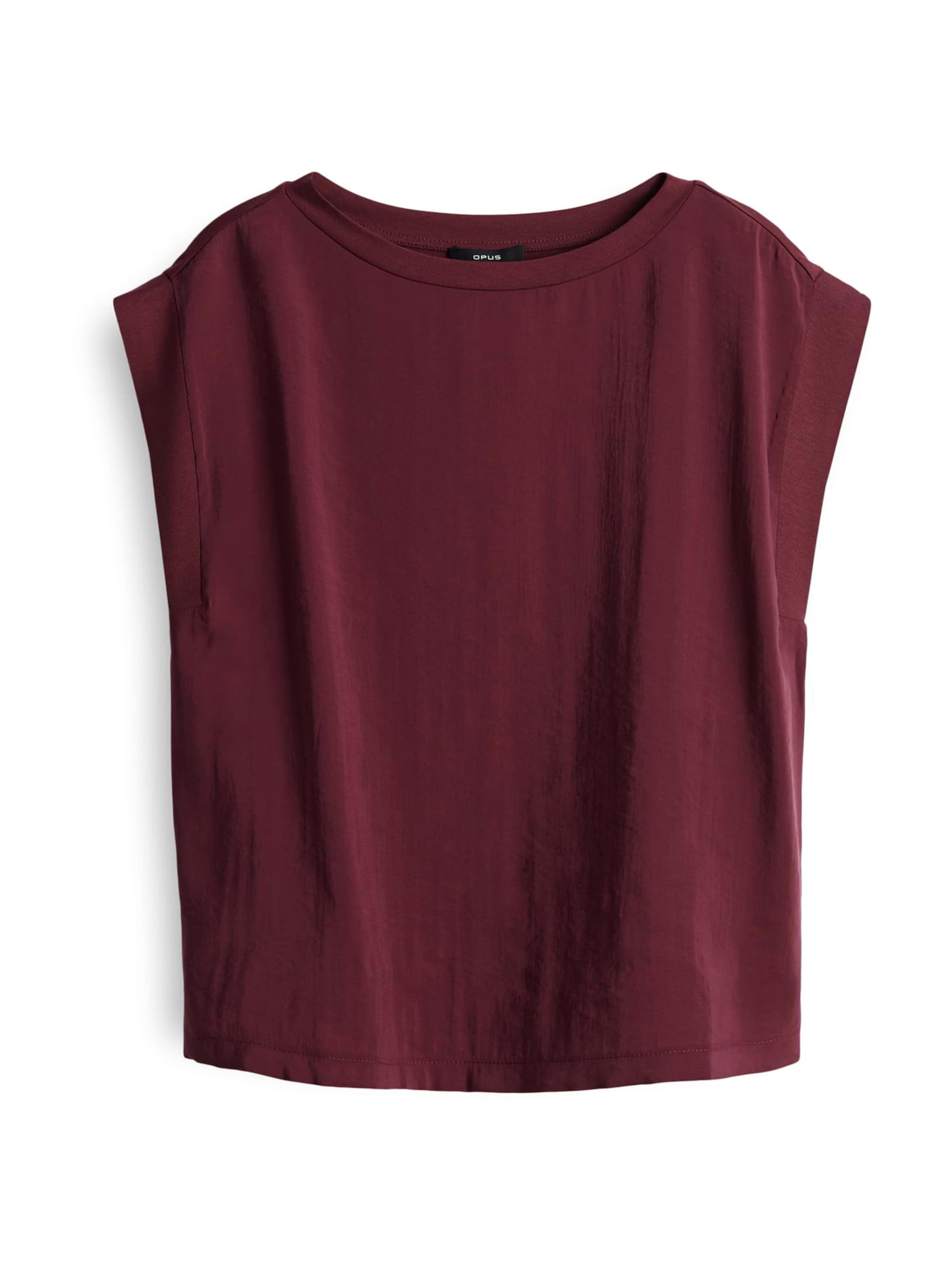 OPUS Tričko 'Silkisi' – červená: přední strana