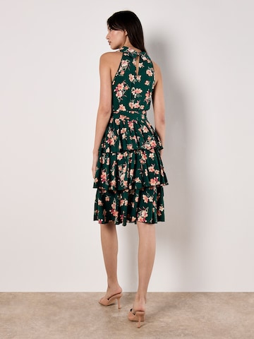 Apricot Dress in Green