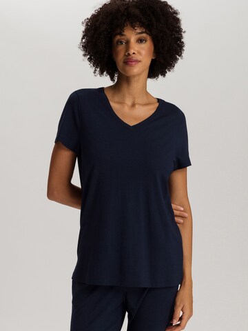 Hanro Shirt 'Sleep & Lounge' in Blue: front