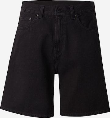 Carhartt WIP Loosefit Shorts 'Nolan' in Schwarz: Vorderseite