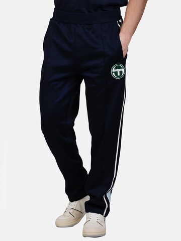 Sergio Tacchini Regular Workout Pants 'Monte' in Blue: front