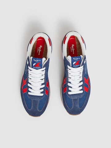 Pepe Jeans Sneakers 'Brit Retro' in Blue