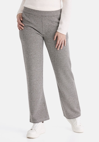 STOOKER WOMEN Wide Leg Hose in Grau: Vorderseite