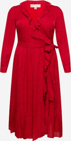 Michael Kors Plus Dress in Red: front