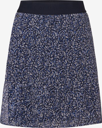 STREET ONE Rok in Blauw: voorkant