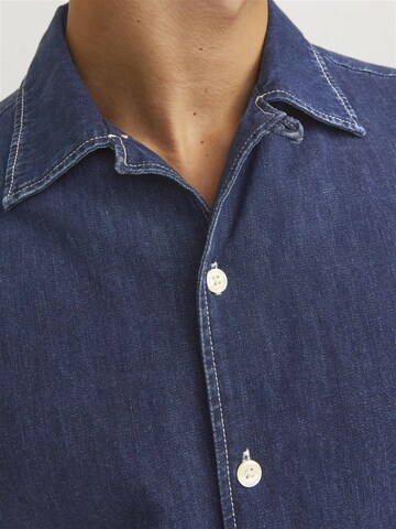 Comfort fit Camicia 'PALMA RESORT' di JACK & JONES in blu