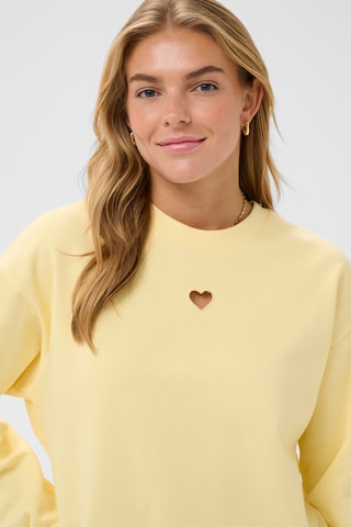 Sweat-shirt 'SZNachina' SAINT TROPEZ en jaune