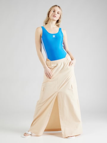 ADIDAS ORIGINALS Bralette Swimsuit 'Adicolor 3-Stripes' in Blue