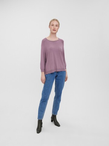 VERO MODA Sweter 'Nellie' w kolorze fioletowy