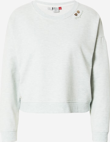 Sweat-shirt 'BLESED' Ragwear en vert : devant