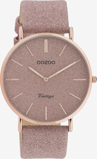 OOZOO Uhr in rosegold / pink, Produktansicht