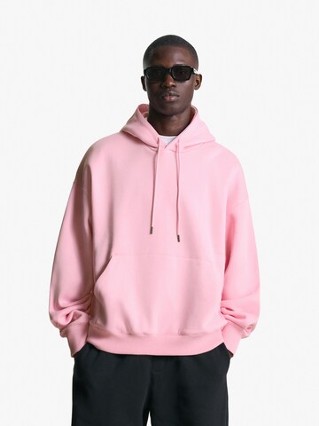 Bershka Collegepaita värissä vaaleanpunainen: etupuoli