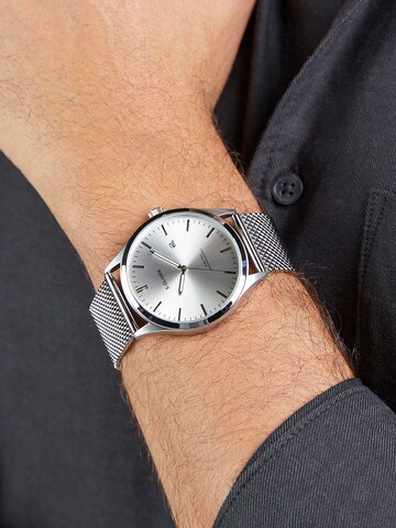 Montre à affichage analogique s.Oliver en argent