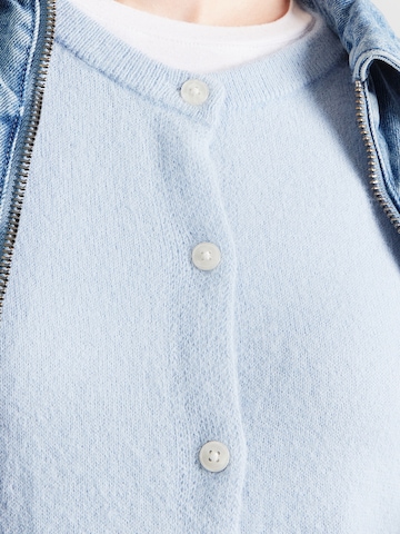 PIECES Πλεκτή ζακέτα 'PCNAOMI' σε μπλε