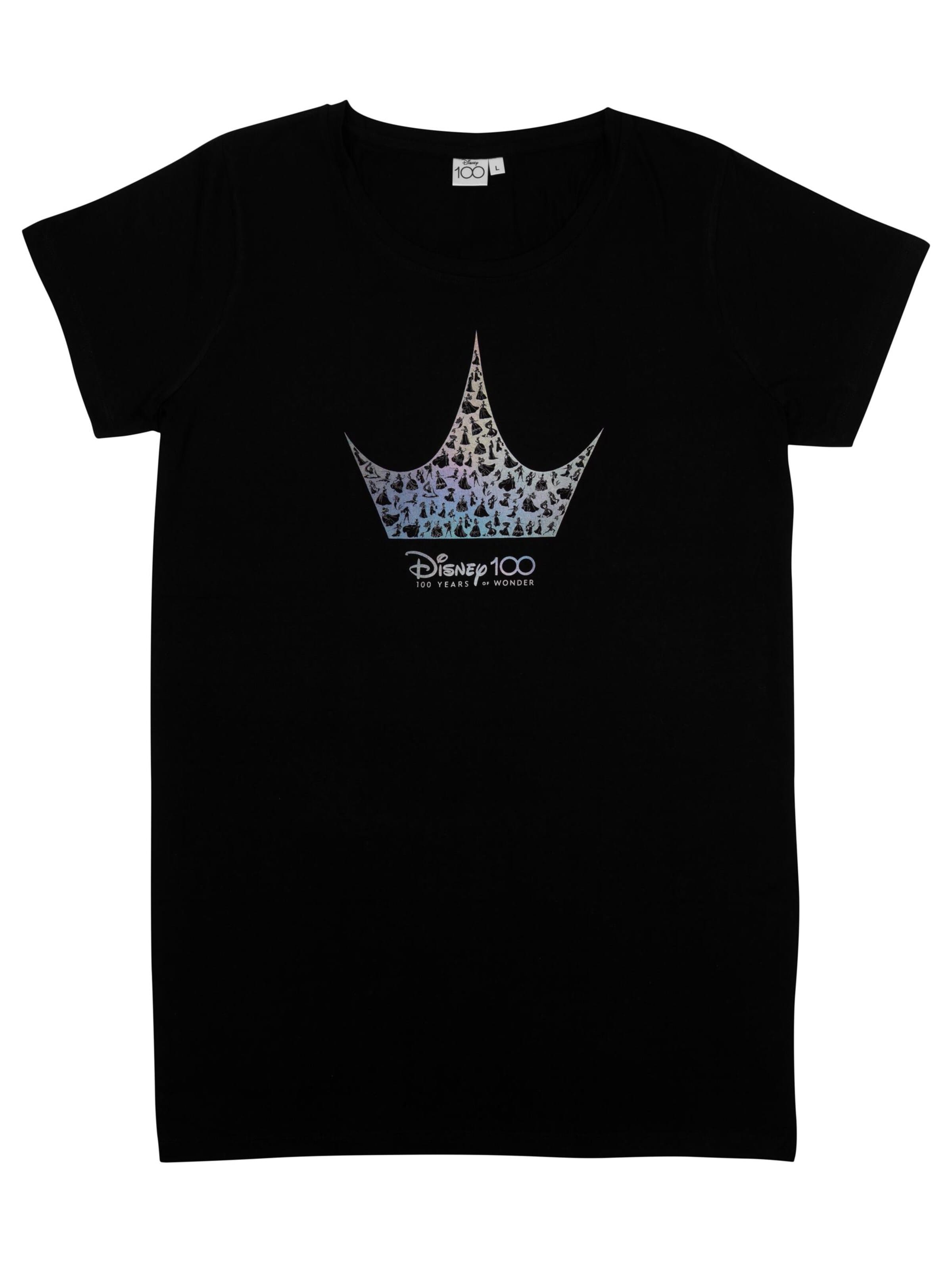 DISNEY Nightgown 'Princess' in Black: front