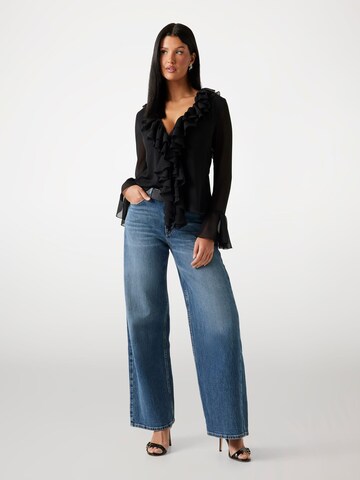 GUESS Bluse in Schwarz