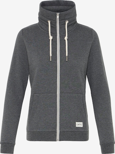 Oxmo Sweatjacke ' OXBITTA SWEAT ' in L in dunkelgrau, Produktansicht