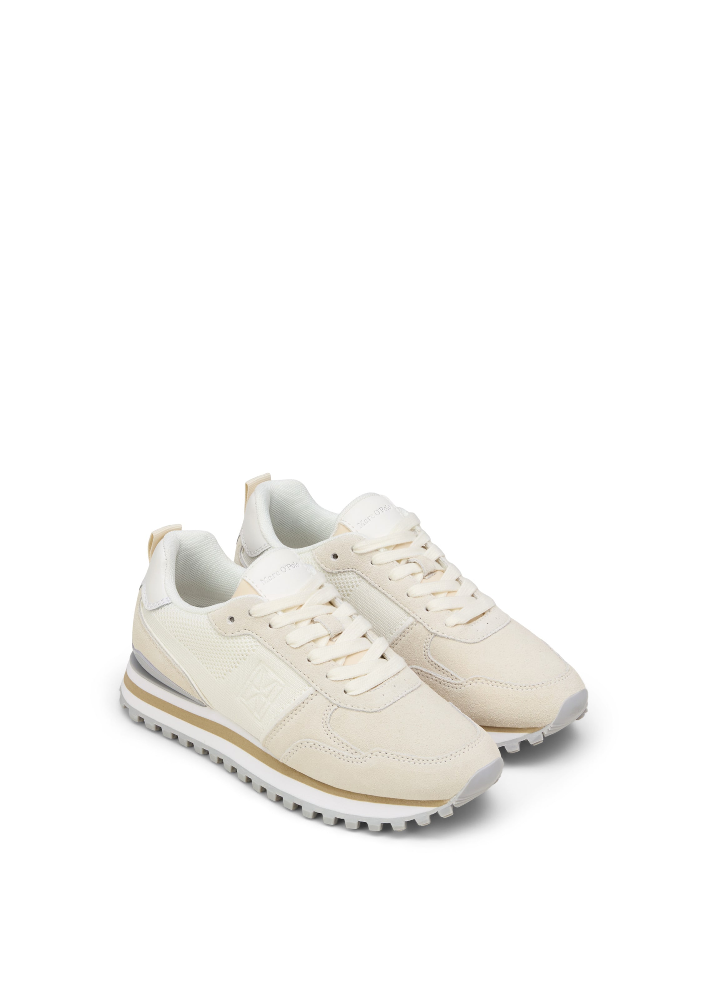 Marc O'Polo Platform trainers 'Bjorna' in Beige: front