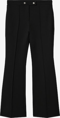 évasé Pantalon 'pilma' MANGO en noir : devant